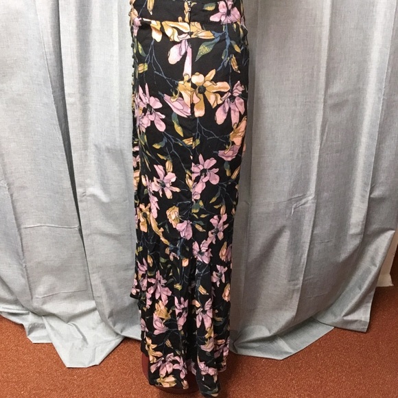 Free People Button-up Floral Maxi Skirt - Picture 7 of 13